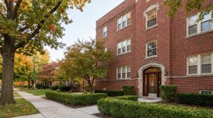 Blog 1 Brick multifamily apartment building in Metro Detroit with professional property management